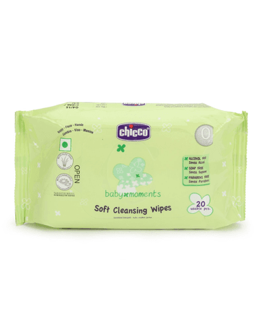Chicco Soft Cleansing Wipes ( 20wipes )